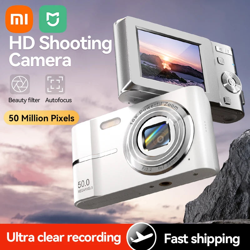 Xiaomi Mini 4K Digital Camera 50MP 16X Appareil photo numérique compact